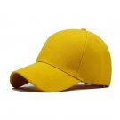 Adjustable Casual Sun Visor Hat for Men Women Baseball Cap Yellow