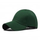 Adjustable Casual Sun Visor Hat for Men Women Baseball Cap Dark green