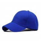 Adjustable Casual Sun Visor Hat for Men Women Baseball Cap royal blue