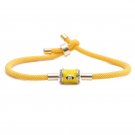 Fashion Bracelet Rope Hand-woven Rope Chain Adjustable Bracelet Yellow