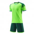 Men Football Jersey Short Sleeve Breathable Quick-dry Jersey Green