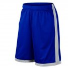 Men Basketball Shorts Sports Breathable Blue White Shorts