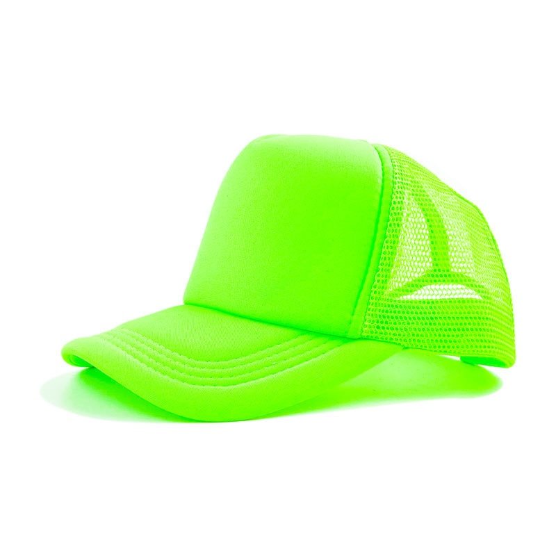 Neon Mesh Back Adjustable neon green Baseball Cap