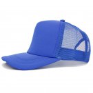 Neon Mesh Back Adjustable Blue Baseball Cap