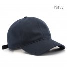 Unisex Baseball Cap Visor Sun Cap Casual Hats Navy