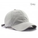 Unisex Baseball Cap Visor Sun Cap Casual Hats Light Gray