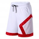 Men Sport Fast-drying Short Pants Loose Basketball white Shorts