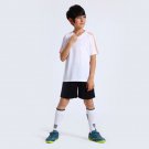 Kids Football Jersey Suit white Sports Set Quick Drying Jersey