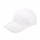 Baseball Cap Fashion Adjustable Leisure Outdoor Unisex White Sun Cap