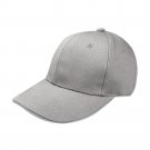 Baseball Cap Fashion Adjustable Leisure Outdoor Unisex Light Gray Sun Cap