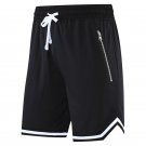 Basketball Shorts Outdoor Breathable Loose black Sweatpants Pants