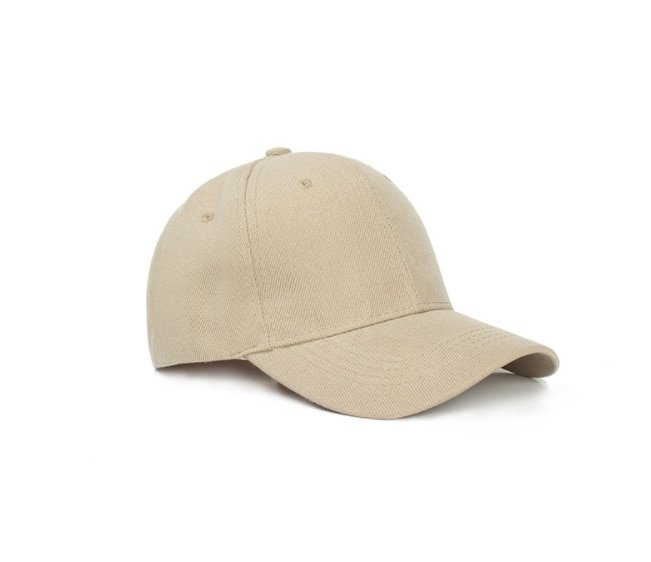 Fashion Men Women Baseball Cap Adjustable Khaki Sun hat