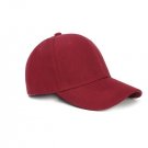 Fashion Men Women Baseball Cap Adjustable Wine red  Sun hat