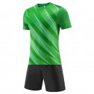 Soccer Jersey Sets Sports Football Short Sleeves green Sets