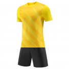 Soccer Jersey Sets Sports Football Short Sleeves yellow Sets