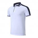 Men Women Casual Short Sleeve white Polo Shirts