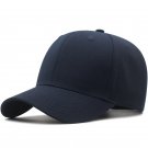 Cotton Baseball Hat Man Woman Navy Blue Sun Cap