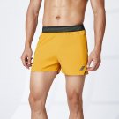 Men Marathon Running Shorts Sport Quick Dry with Breathable Mesh yellow Short