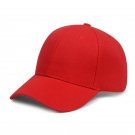 Unisex Adjustable Baseball Cap Casquette red Casual Hat