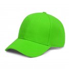 Unisex Adjustable Baseball Cap Casquette Fluorescent green Casual Hat