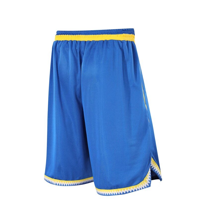 Men Breathable Sport Basketball Shorts Athletic Shorts blue