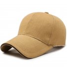 Men Baseball Cap Adjustable Sports Casual dark beige Hat