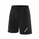 Men Running Shorts Sport  Basketball Soccer Training Black Shorts