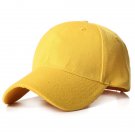Unisex Baseball Cap Adjustable Shade Sport Yellow Baseball Cap