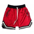 Men Running Sports Quick Dry Shorts Soccer Exercise Sport red Shorts