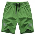 Men Shorts Running Sports Basketball Beach Green Shorts