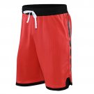 Men Basketball shorts Sport Breathable Soccer Training Red Shorts