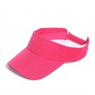 Unisex Sun Hat Visor hat Casual Running Rose red Baseball Cap