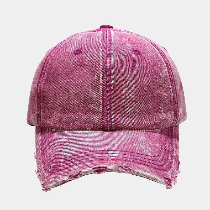 Men Women Baseball Cap Sun Hat Rose Red Sport Cap