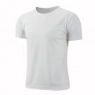 Quick-drying Sport Jersey Running T-shirt Men Breathable Sportswear White T-shirt