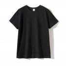 Men T Shirt Cotton Round Neck Short Sleeve Black T Shirt