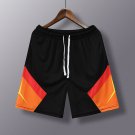 Men Casual Running Quick Drying Loose Breathable Basketball Training Black Shorts