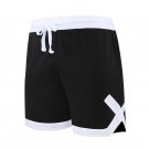 Men Casual Quick Drying Loose Breathable Basketball Shorts Black