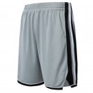 Men Basketball Shorts Quick Dry Workout Training grey Jersey Sweatpants