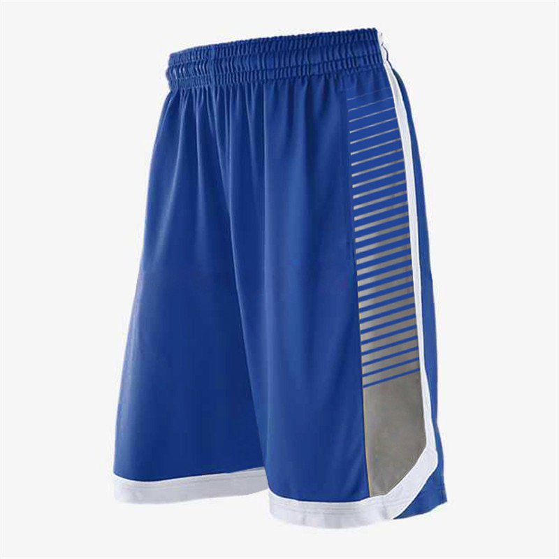 Men Student Basketball Shorts Sport Soccer Shorts Blue Beach Shorts