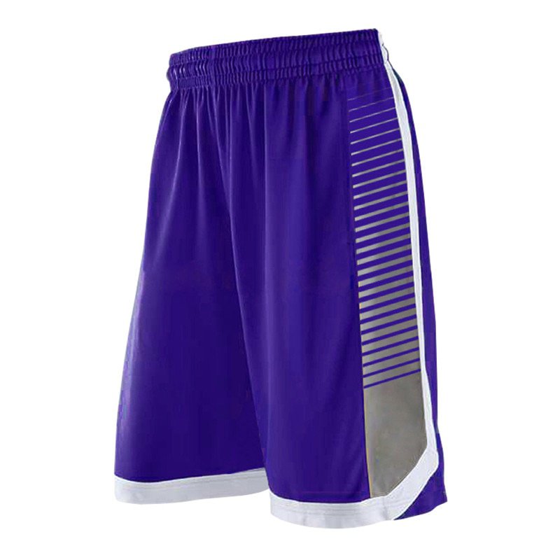 Men Student Basketball Shorts Sport Soccer Shorts Purple Beach Shorts
