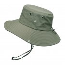 Breathable Fisherman Cap Men Outdoor Mountaineering Sun Cap Army Green