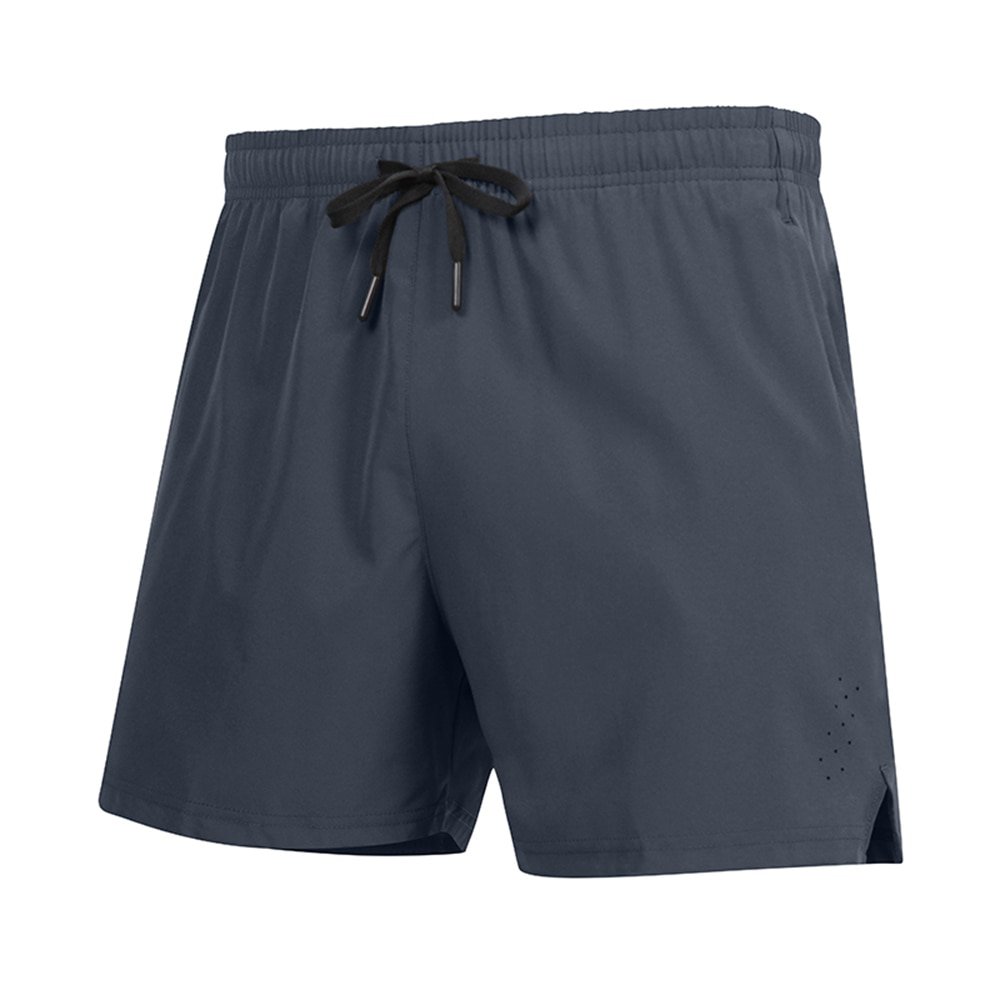 Men Shorts Ice Silk Yoga Quick Drying Breathable Gray Sports Shorts
