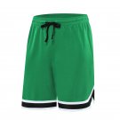 Men Quick Dry Running Shorts Breathable Sport Green Basketball Shorts