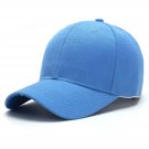 Unisex Sun Visor Cap Outdoor Baseball Cap Fashion Adjustable Light blue Leisure Cap