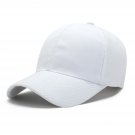 Unisex Sun Visor Cap Outdoor Dustproof Baseball Cap Fashion Adjustable White Cap
