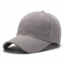 Unisex Sun Visor Cap Outdoor Dustproof Baseball Cap Fashion Adjustable Gray Cap