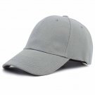 Baseball Cap Adjustable Unisex Summer Shade Sport Hat grey