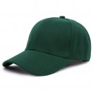Baseball Cap Adjustable Unisex Summer Shade Sport Hat dark green