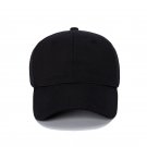 Baseball Cap Adjustable Solid Color Casual Sunshade Unisex Black Cap