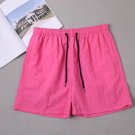 Men Basketball Shorts Loose Beach Shorts Pink Sport Shorts